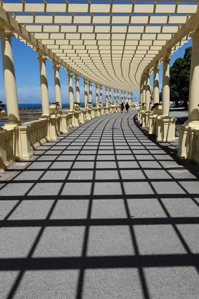 Elegant Ocean Promenade by Eduardo Perez Sanchez