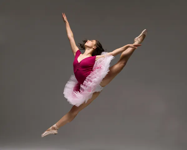 Graceful Ballet Leap by Aneta Nikolova