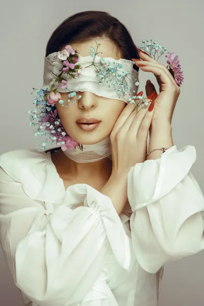 Floral Blindfold Dream by Yoni Amar