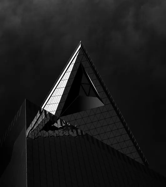 Dramatic Modern Pyramid by Shelley Quarless