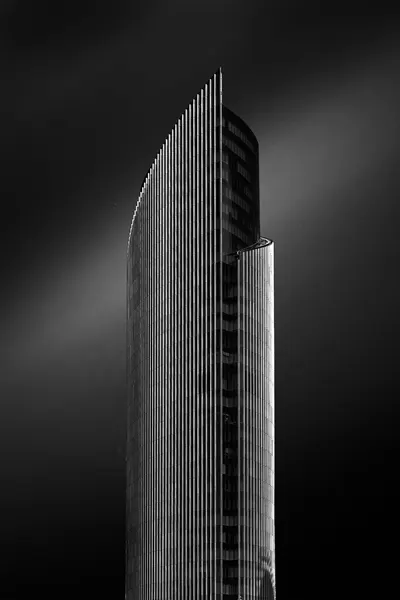 Sleek Modern Skyscraper by Jef Van den Houte