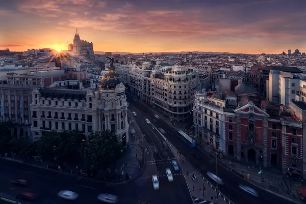 Grand City Sunset by Iván Ferrero