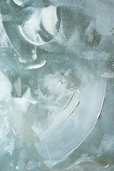 Green and White Acrylic by uplusmestudio