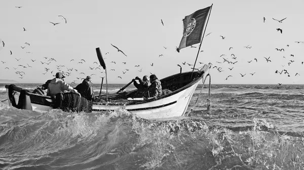 Portuguese Fishing Boat by Josefina Melo