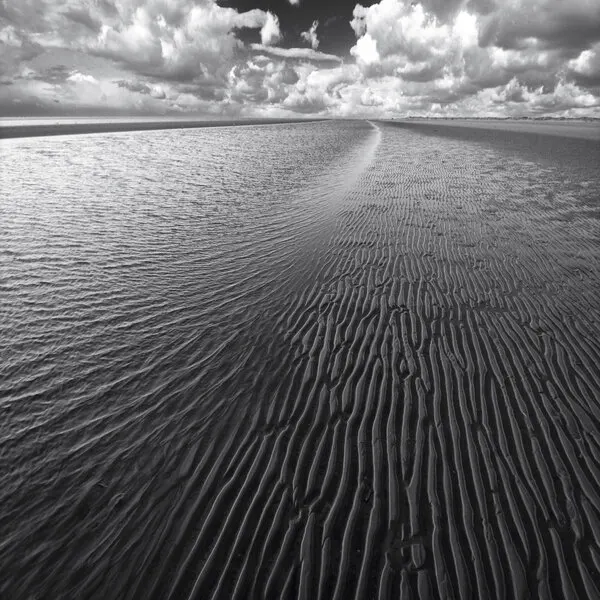 Rippled Sand And Sky by Carsten Meyerdierks
