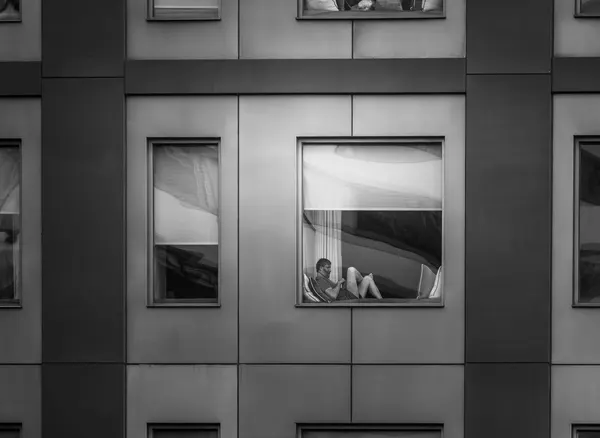 Modern Urban Solitude by Marek Lapa