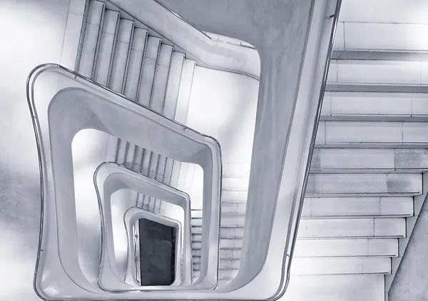 Modern Spiral Staircase by Martin Fleckenstein
