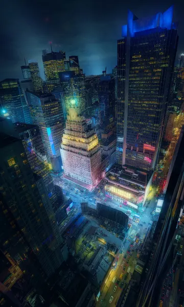 Vibrant City Night by Dani Otero Sobrino