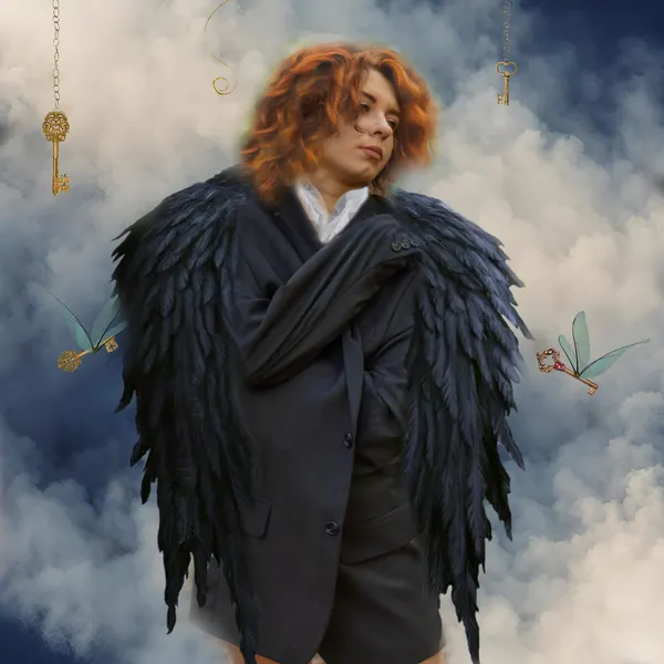 Man with Wings and Keys by Ewa Całkosińska-Kajzer