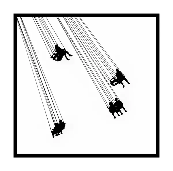 Flying Swing Silhouettes by Karim Al Thahaby