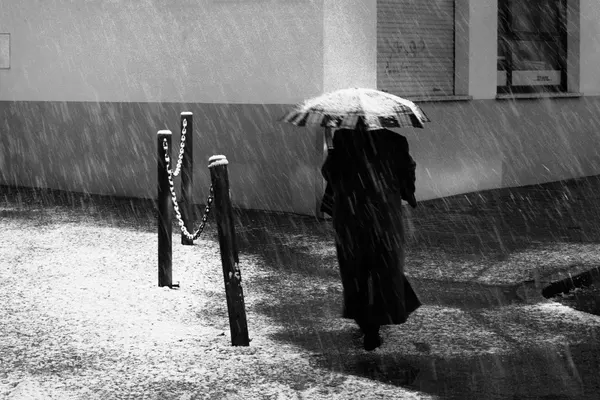 Urban Rain Journey by Alexander Jikharev