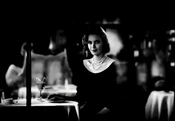 Elegant Lady Dining by Fernando Alves