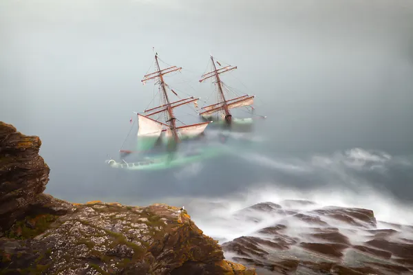 Ghost Shipwreck Coast by Alan Mahon