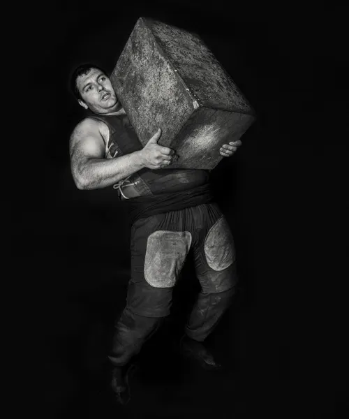 Strongman's Heavy Lift by Juan Antonio Palacios