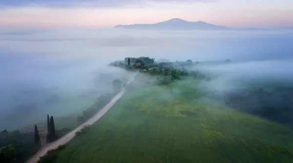 Morning Fog Over Hills by Paulo Nogueira