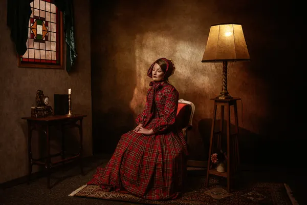Victorian Woman Dreaming by Ineke Mighorst