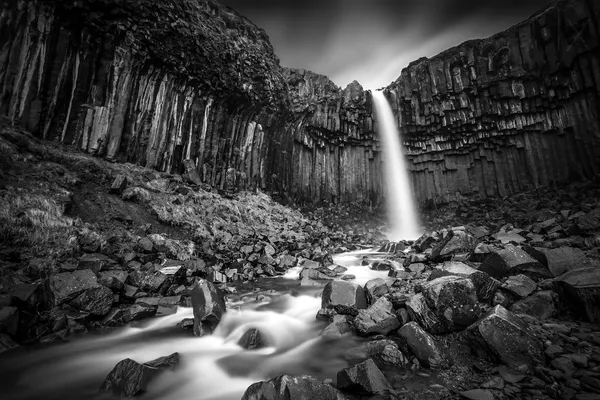 Svartifoss Basalt Waterfall by Janne Kahila