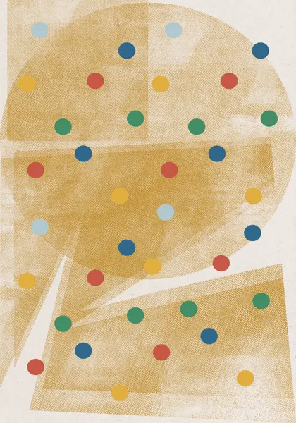 Polka Dot Harmony by THE MIUUS STUDIO