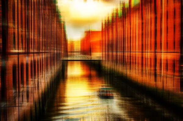 Golden City Canal by Dieter Walther