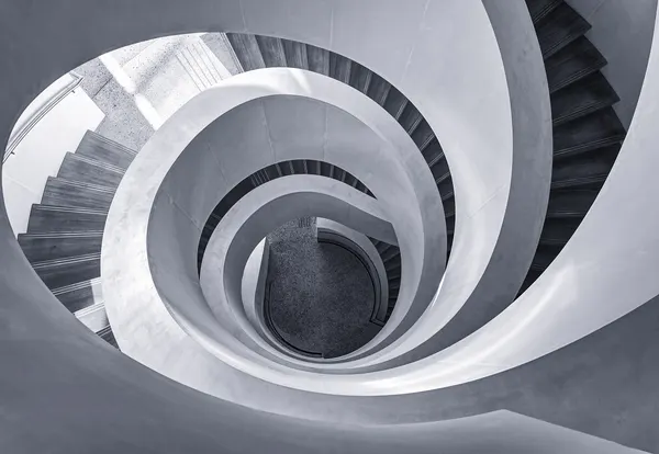 Modern Spiral Staircase by Martin Fleckenstein
