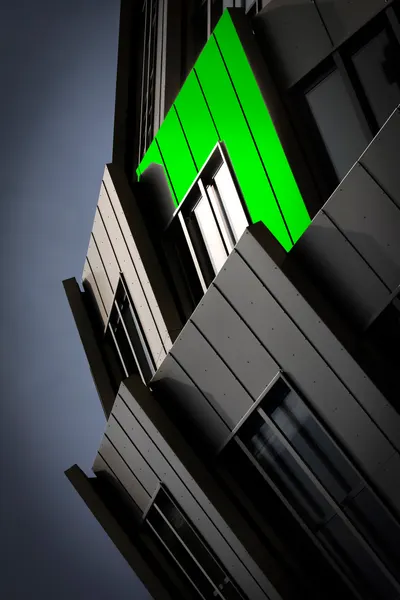 Green Geometric Building by Anita Martin AnnaPileaFotografie