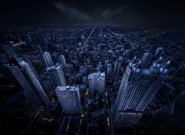 Midnight City Lights by Xiaobing Tian