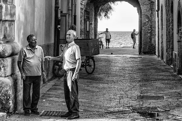 Coastal Town Conversation by Raffaele Maglione