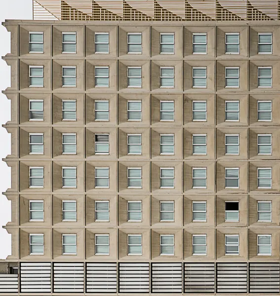 Geometric Building Facade by Carlos Pardo