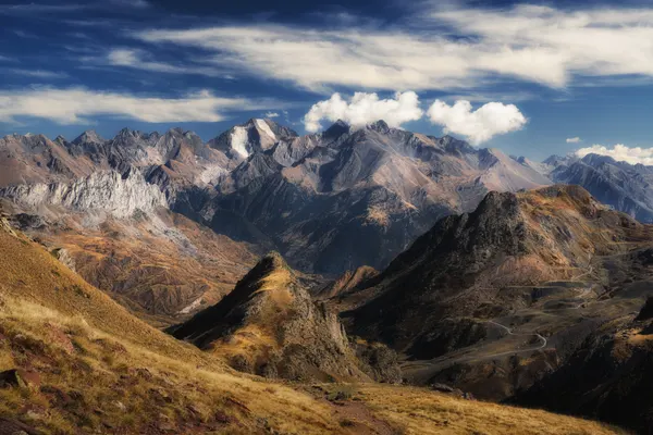 Autumn Mountain Valley by Oskar Baglietto