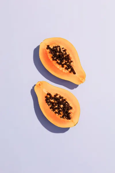 Fresh Papaya Halves by Pictufy Studio III