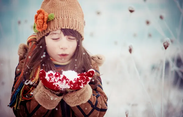 Child's Winter Magic by Svetlana Bekyarova