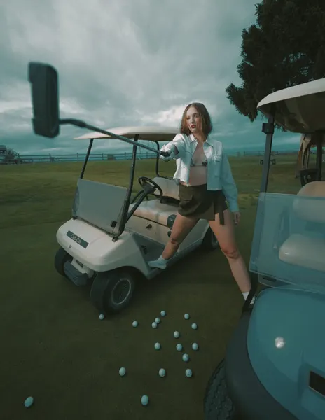 Golf Course Selfie by Yasin Hasanian