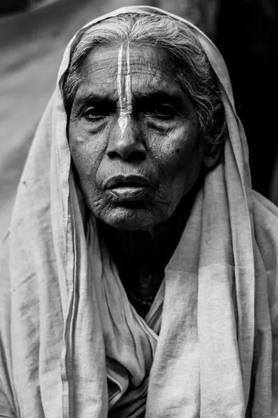Serene Hindu Woman by Gouranga Talukdar