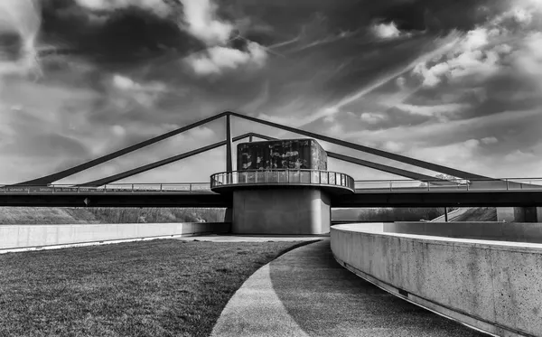 Dramatic Modern Bridge by Liliane Lathouwers