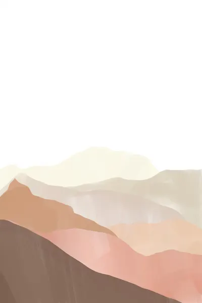 Soft Desert Layers by Melloi Art Prints