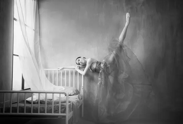 Graceful Ballerina Pose by Agus Adriana