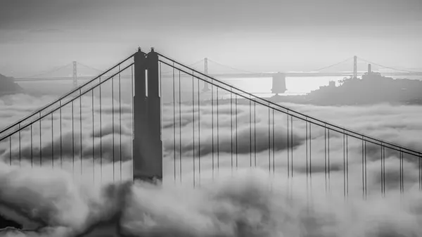 Golden Gate Fog by Annie Zhang