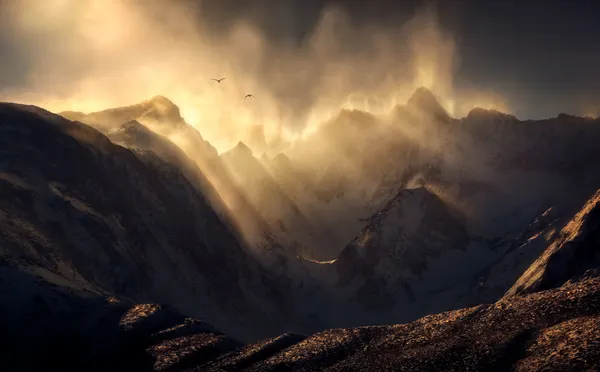 Golden Mountain Majesty by Ryan Dyar