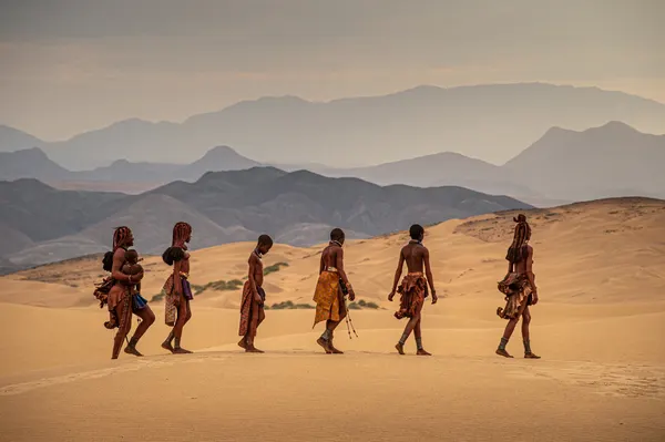Himba Desert Journey by Rudy Mareel