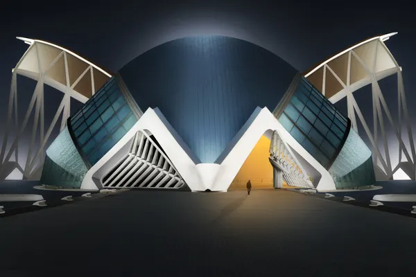 Futuristic City Architecture by Dani Otero Sobrino