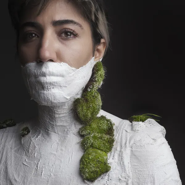 Silenced Moss Portrait by Hooman Sedaghi