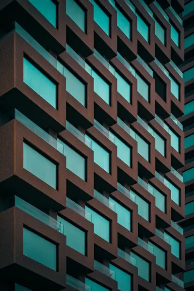 Modern Geometric Facade by Siamak Jalali