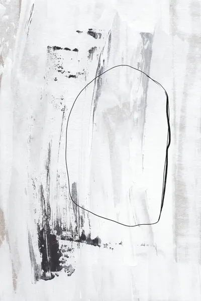 Black Strokes And A Delicate Outline by uplusmestudio