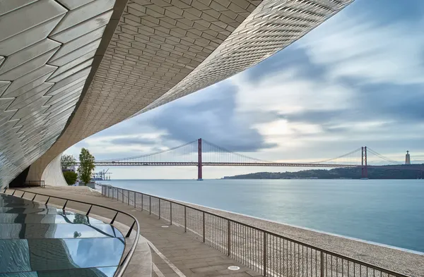 Lisbon Waterfront Bridge View by Paulo Gomes