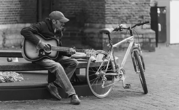 Street Guitar Serenade by Alexandra Isbasoiu