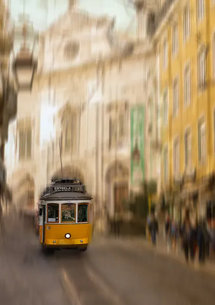 Yellow Tram Motion by Hal Li