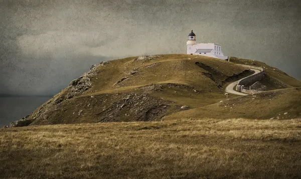 Remote Lighthouse Hill by Jan Scheunders