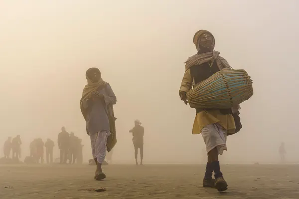 Misty Morning Devotion by Rajarshi Bhattacharjee