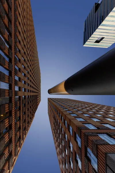Upward Modern Cityscape by Wilma Wijers Smeets