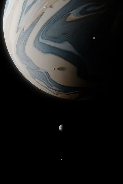Distant Planetary System by Malibtt